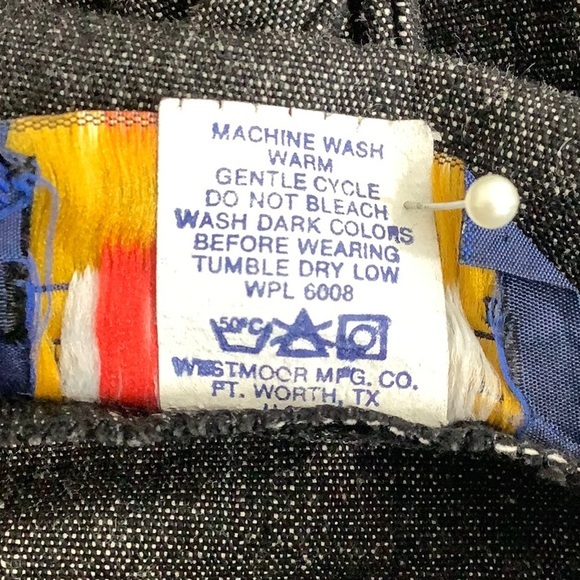 VGT Panhandle Slim fold over waist rib cage high waisted black jeans SZ 9/10 NWT - Picture 16 of 16